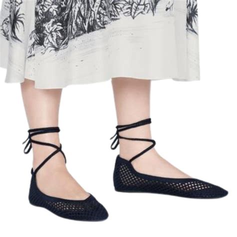 dior poeme flat|Dior Poème Dior Ballet flats for Women .